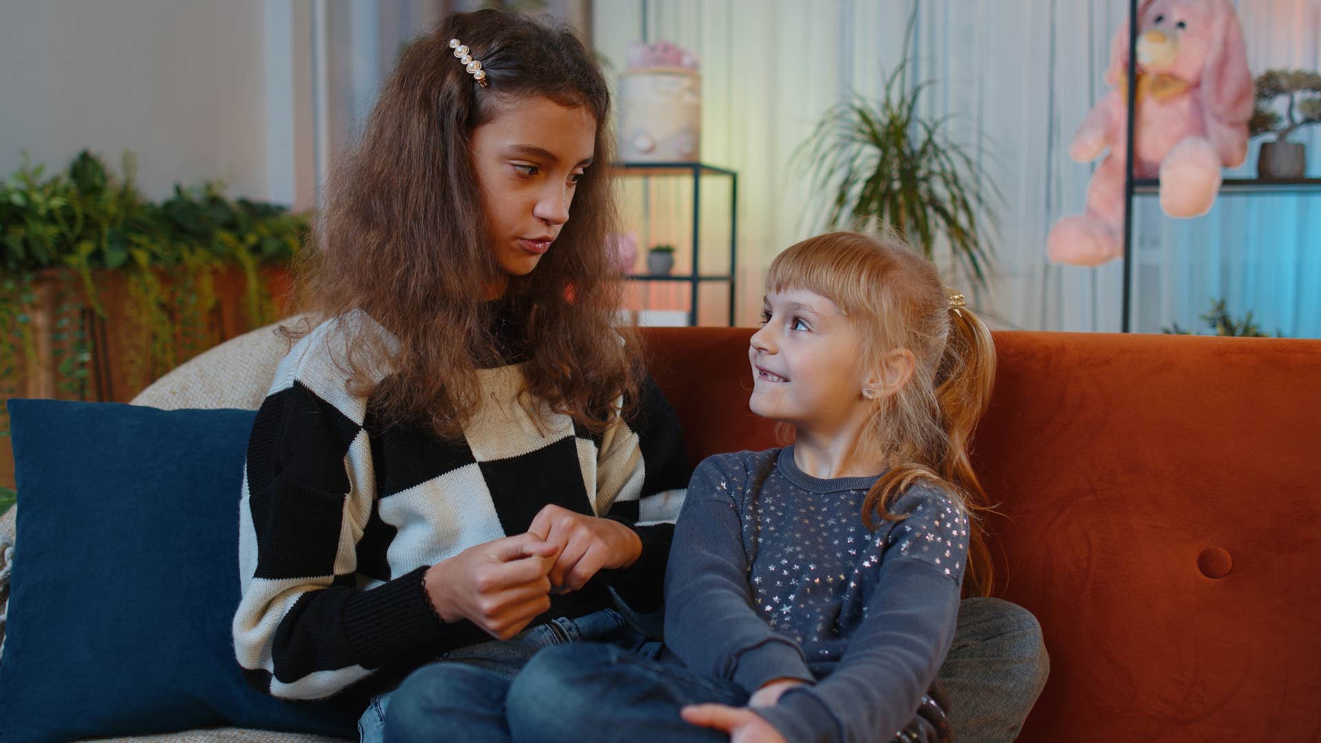 older sibling having main character syndrome with sister