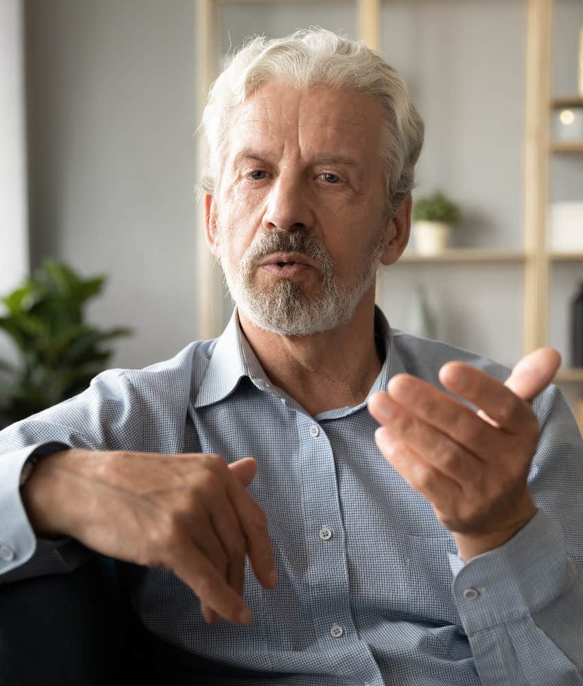 boomer man complaining kids don't work hard