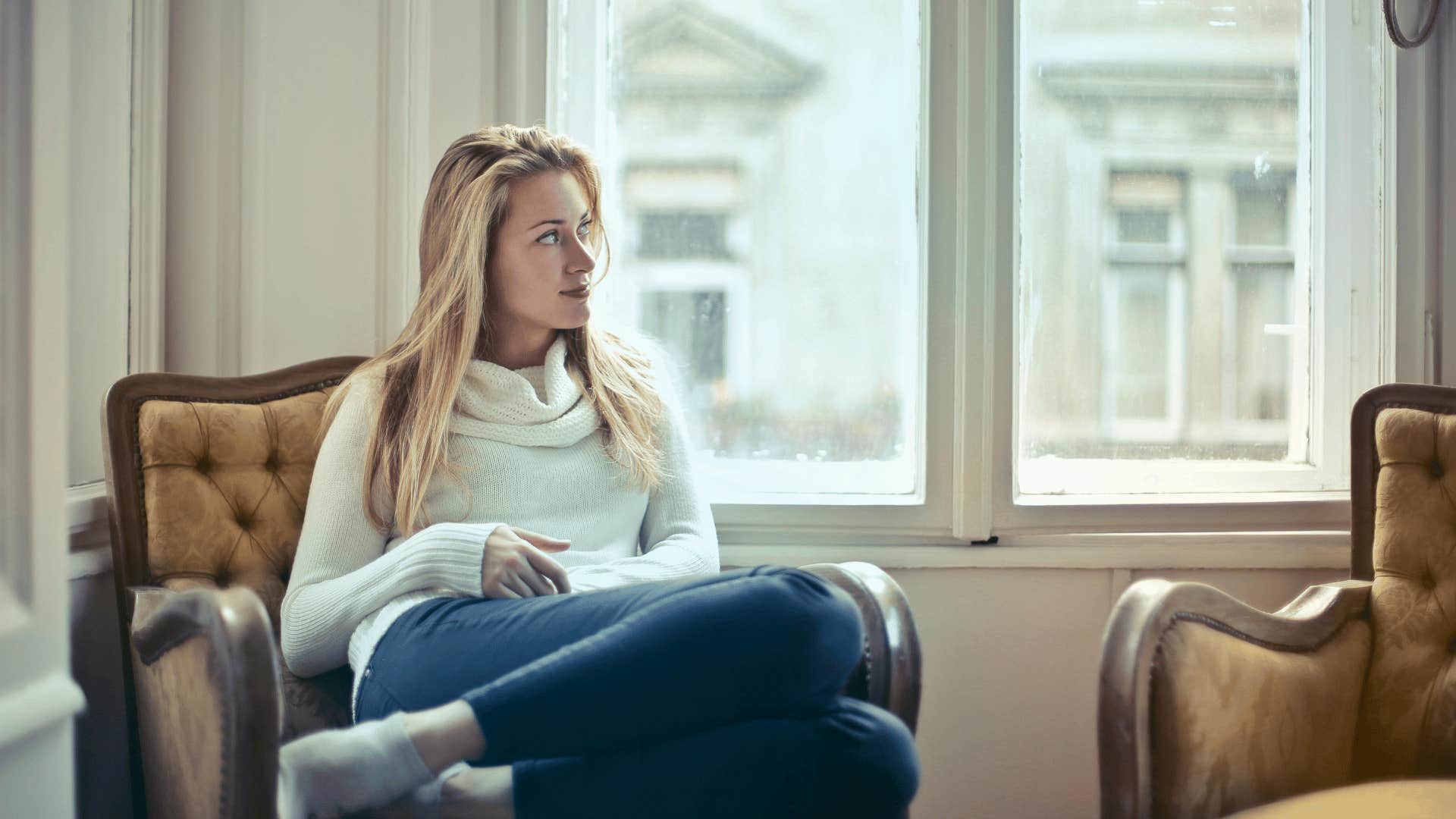 woman giving herself gentle reminder even the worst days only have 24 hours