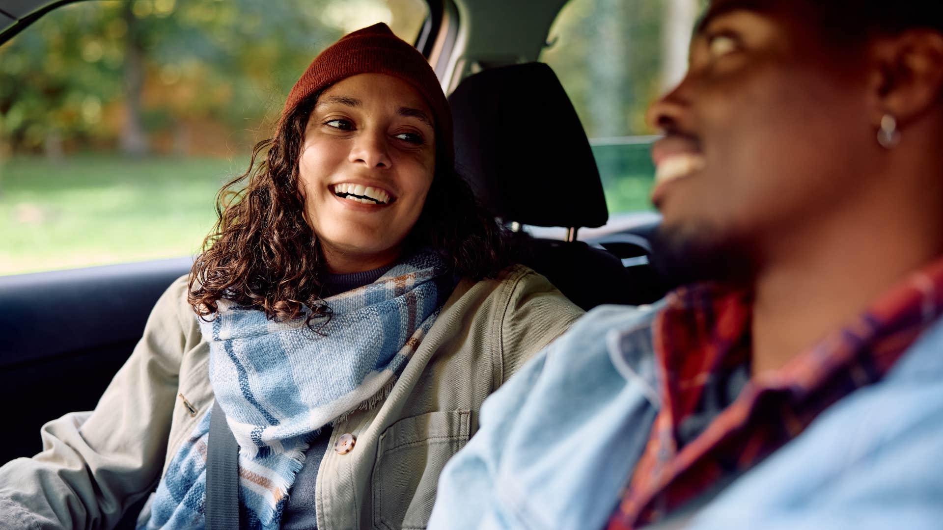 woman who is infatuated with man as there is a superficial connection