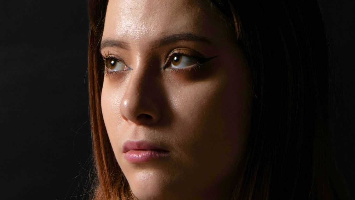 Woman is kept in a bad marriage.