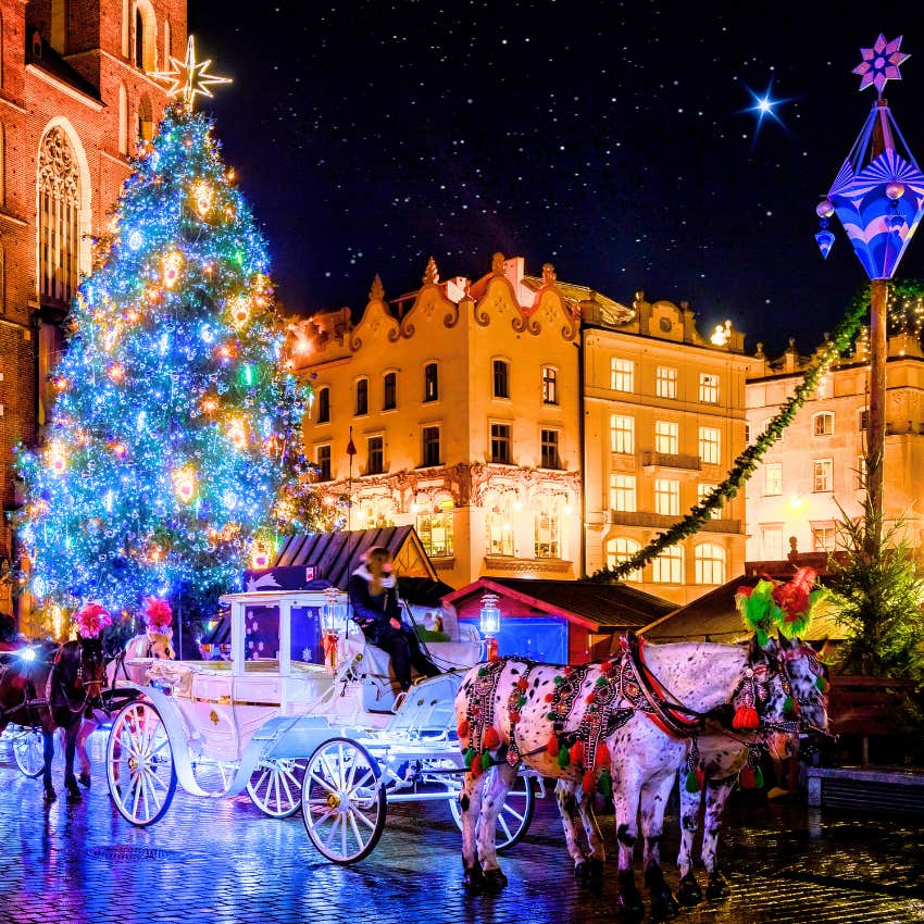 Christmas in Krakow, Poland