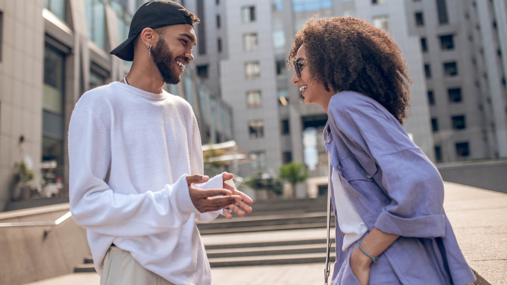 woman with high-levels of charisma as she has an opinion