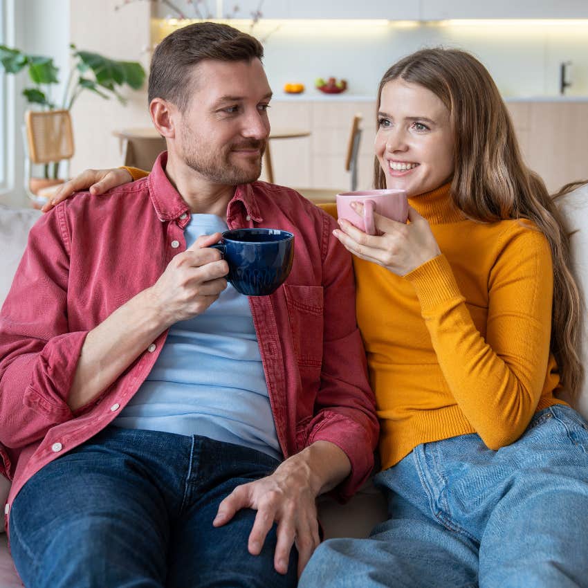 Man saying I understand where you're coming from to his wife