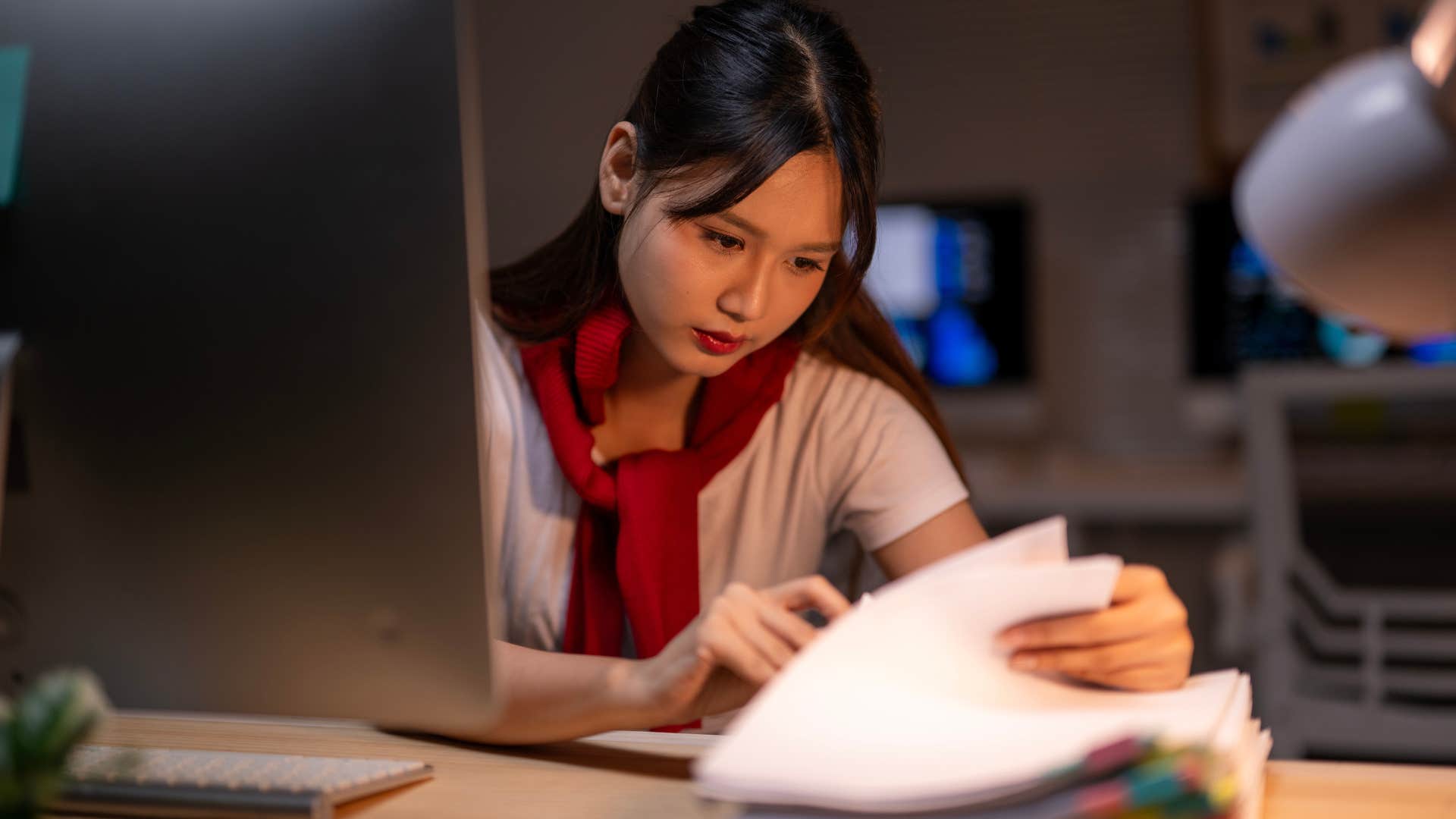 woman with work ethic as she displays felxibility