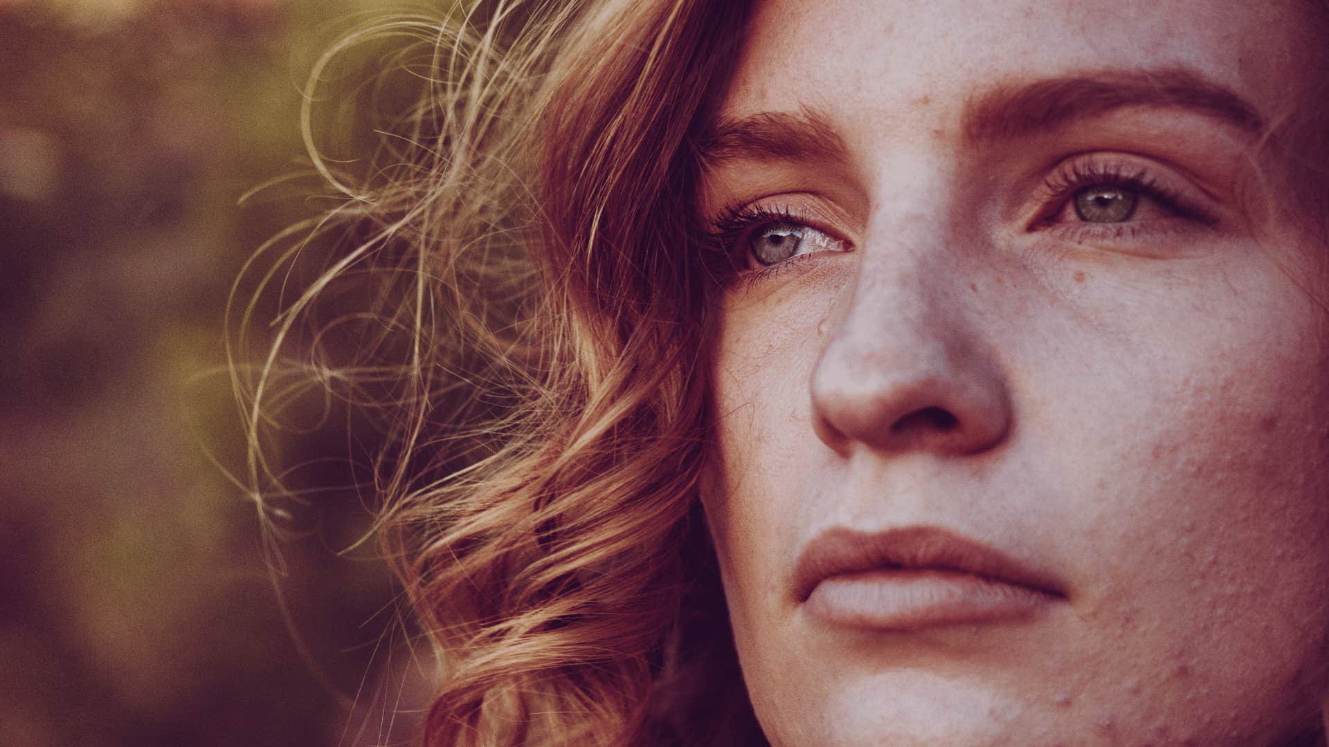 woman who is secretly embarrassed about her life saying she's taking a break