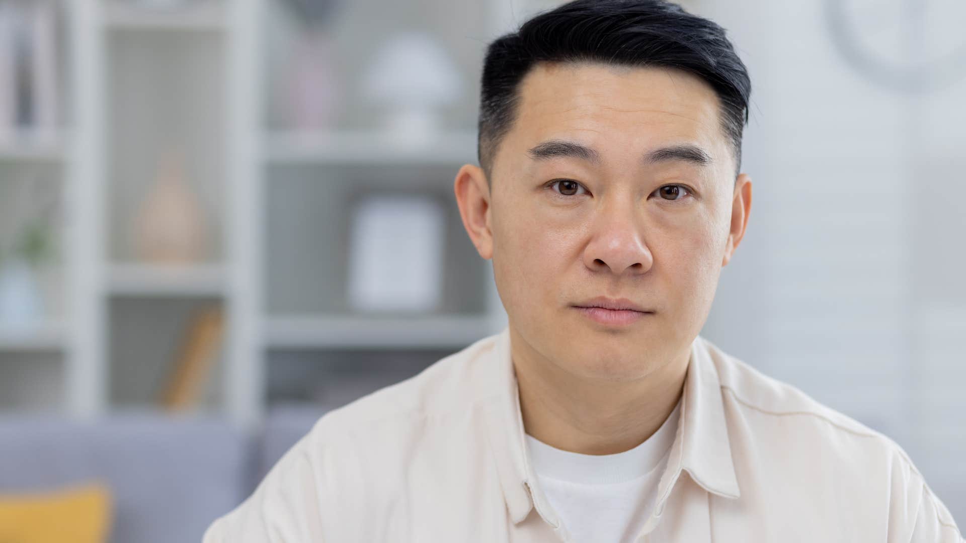 independent man valuing quiet