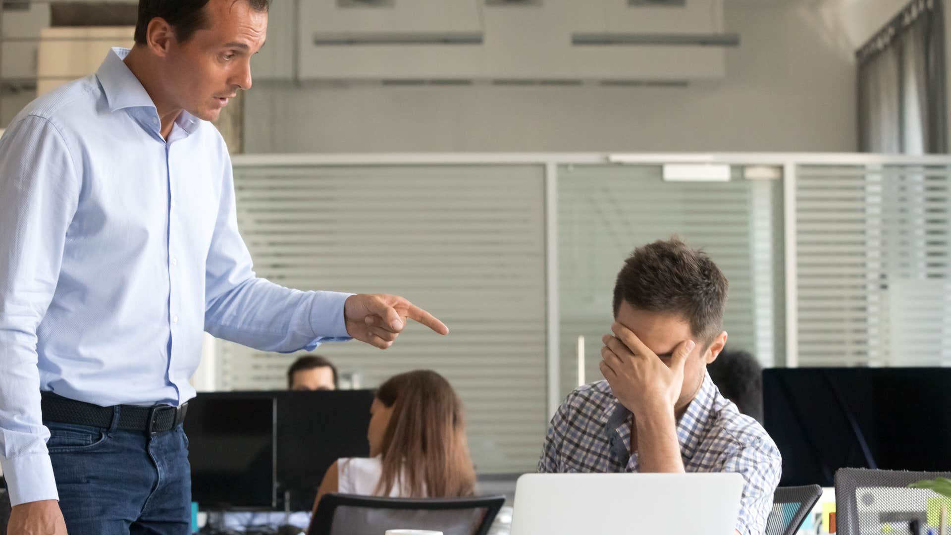 if your boss uses these phrases theyre likely not a very good person thats above your pay grade