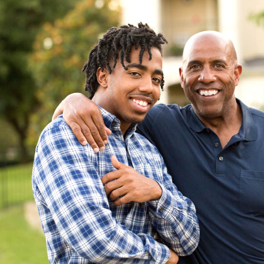 good man who tells his son he can count on him