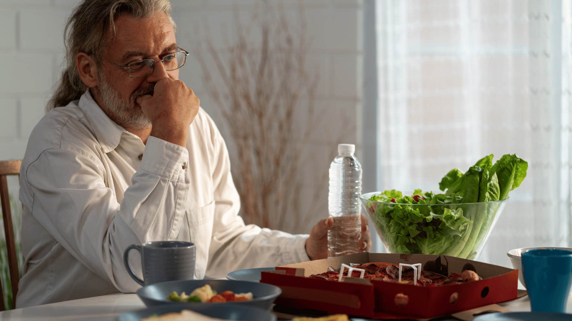 if your husband does these things after work he’s emotionally exhausted wants to eat alone