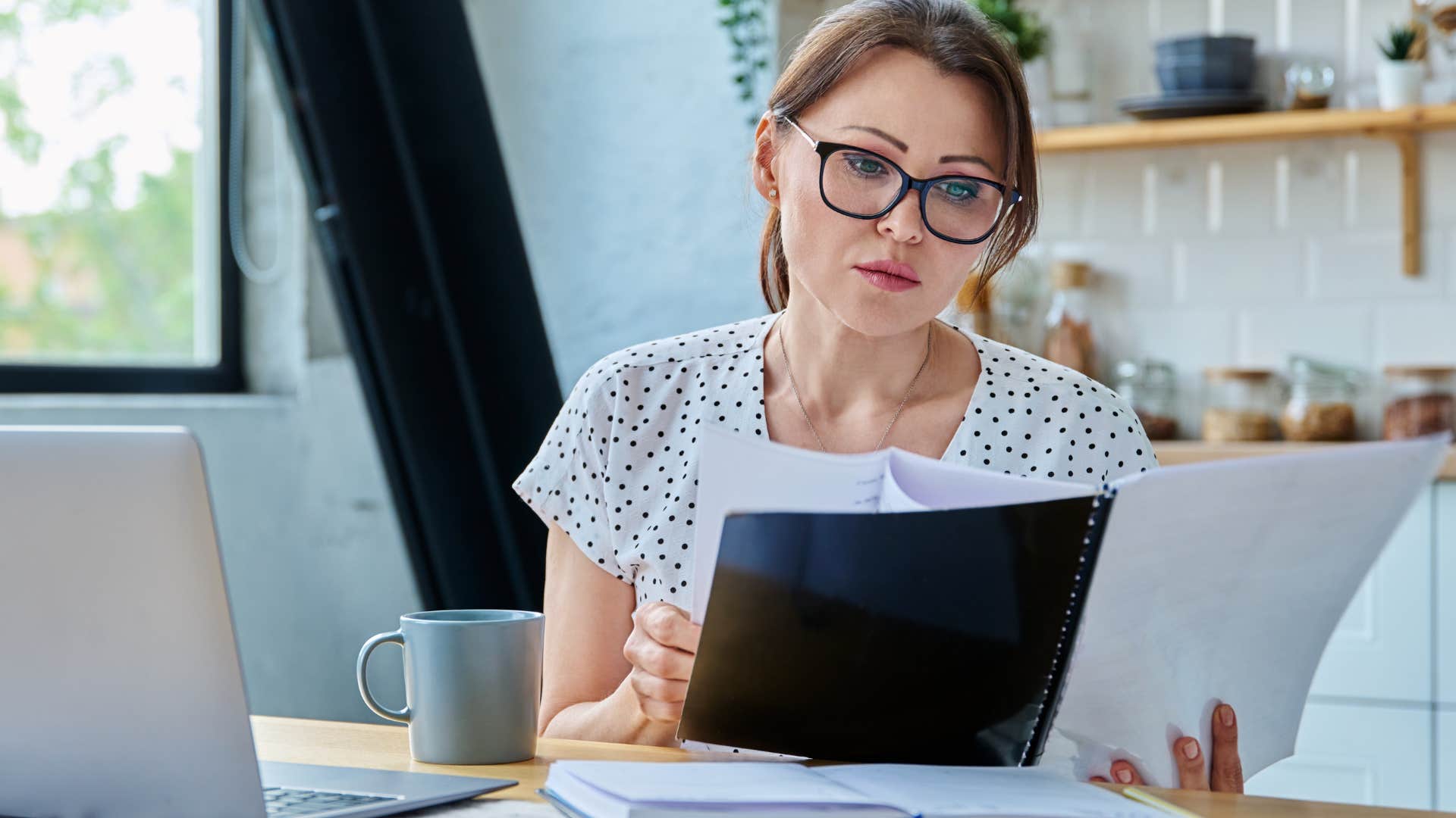 older woman who tries to keep a full schedule