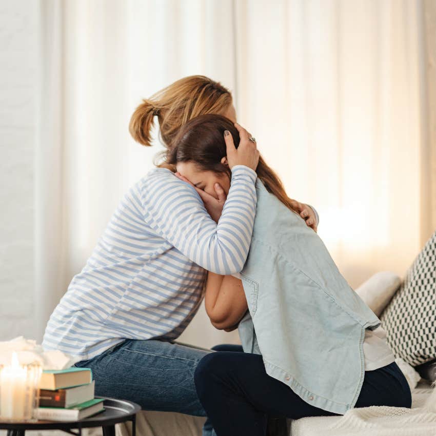 very good woman telling her daughter that making mistakes is part of life