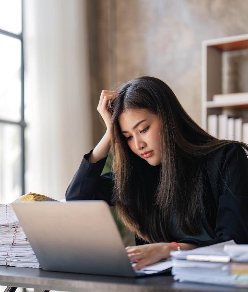 woman who is overworked but a high performer might not be a great employee