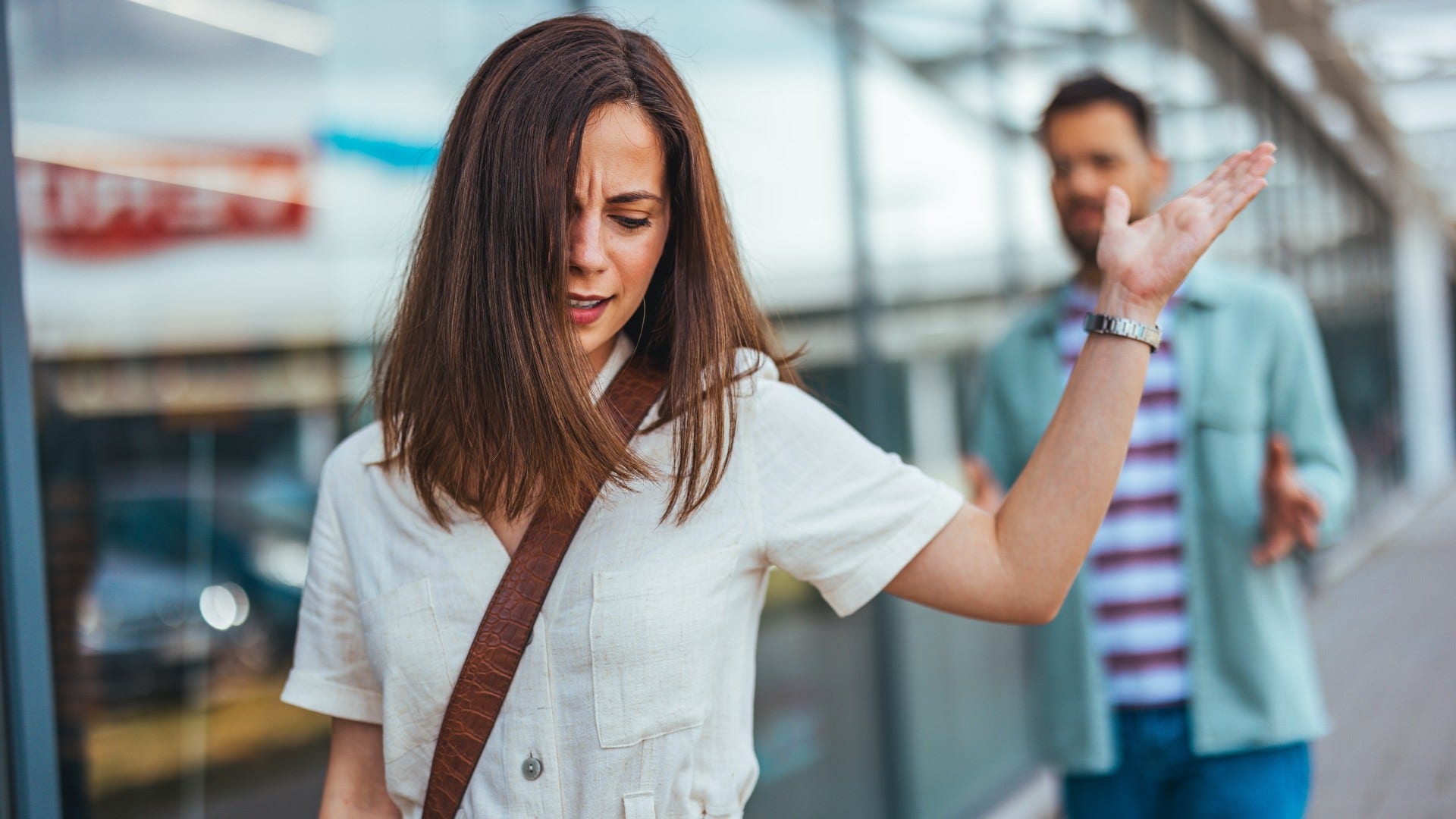woman who stayed single and realized if she breaks up it's an easy way out