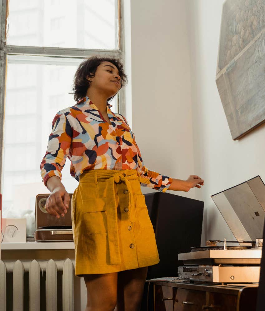 Whether you listen to the lyrics or the music neither is better than the other