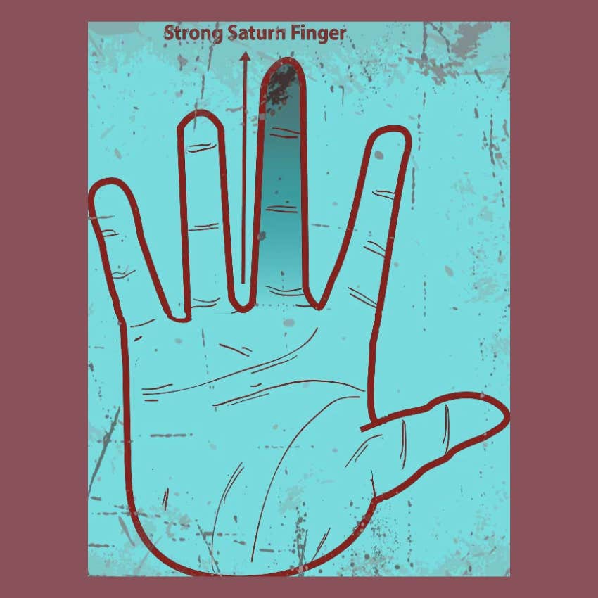 What The Longest Finger On Your Dominant Hand Says About Your Personality Middle Saturn Finger