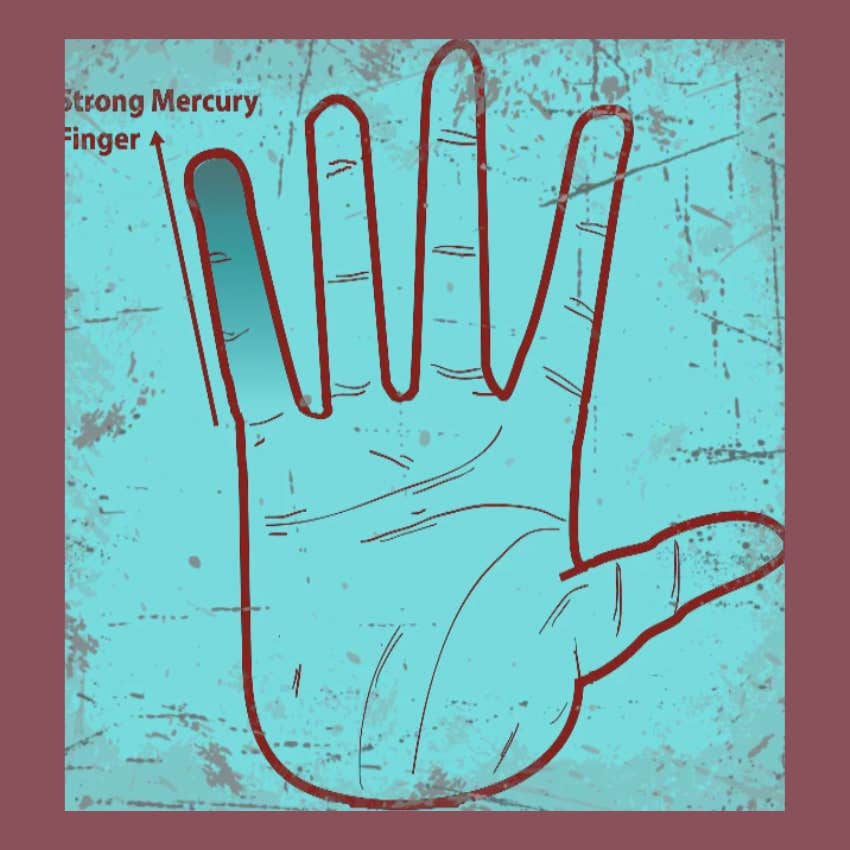 What The Longest Finger On Your Dominant Hand Says About Your Personality Pinky Mercury Finger