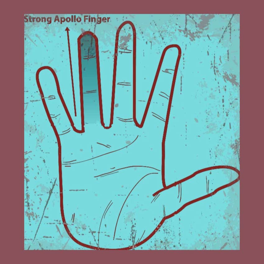 What The Longest Finger On Your Dominant Hand Says About Your Personality Ring Apollo Finger