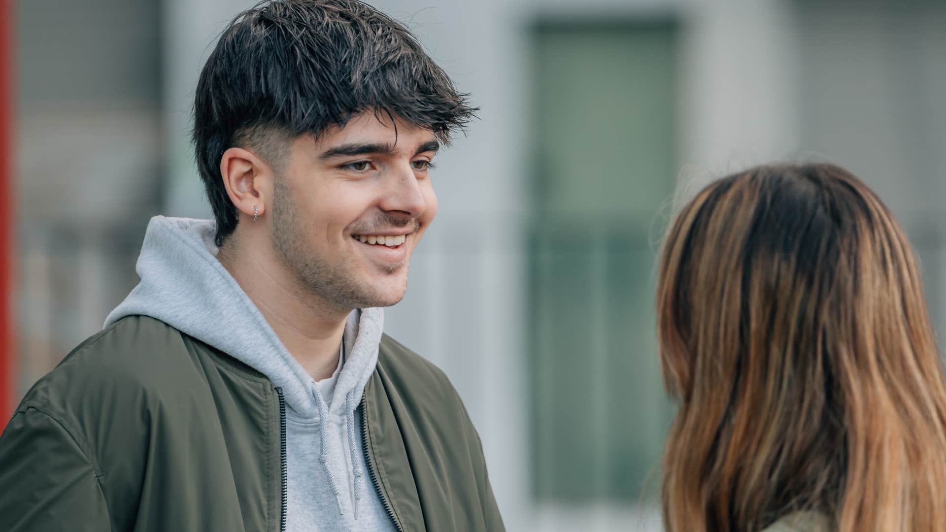 man spending time with an ex