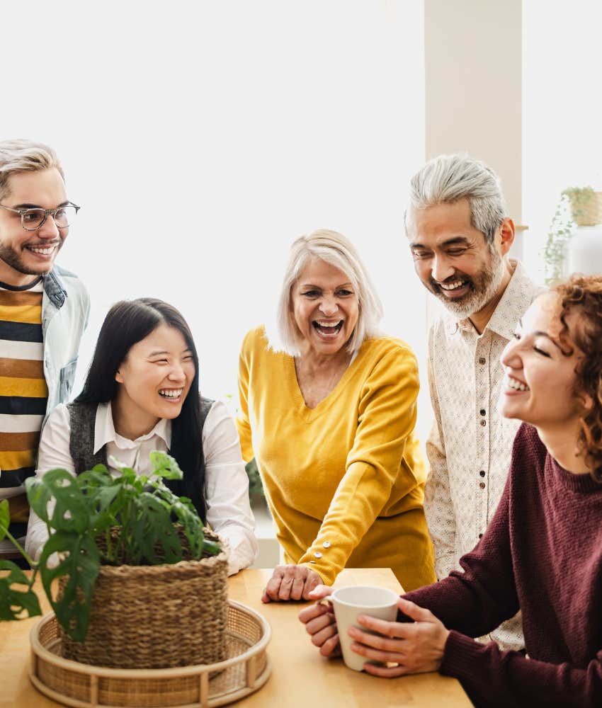 Happy family survived holiday with grace