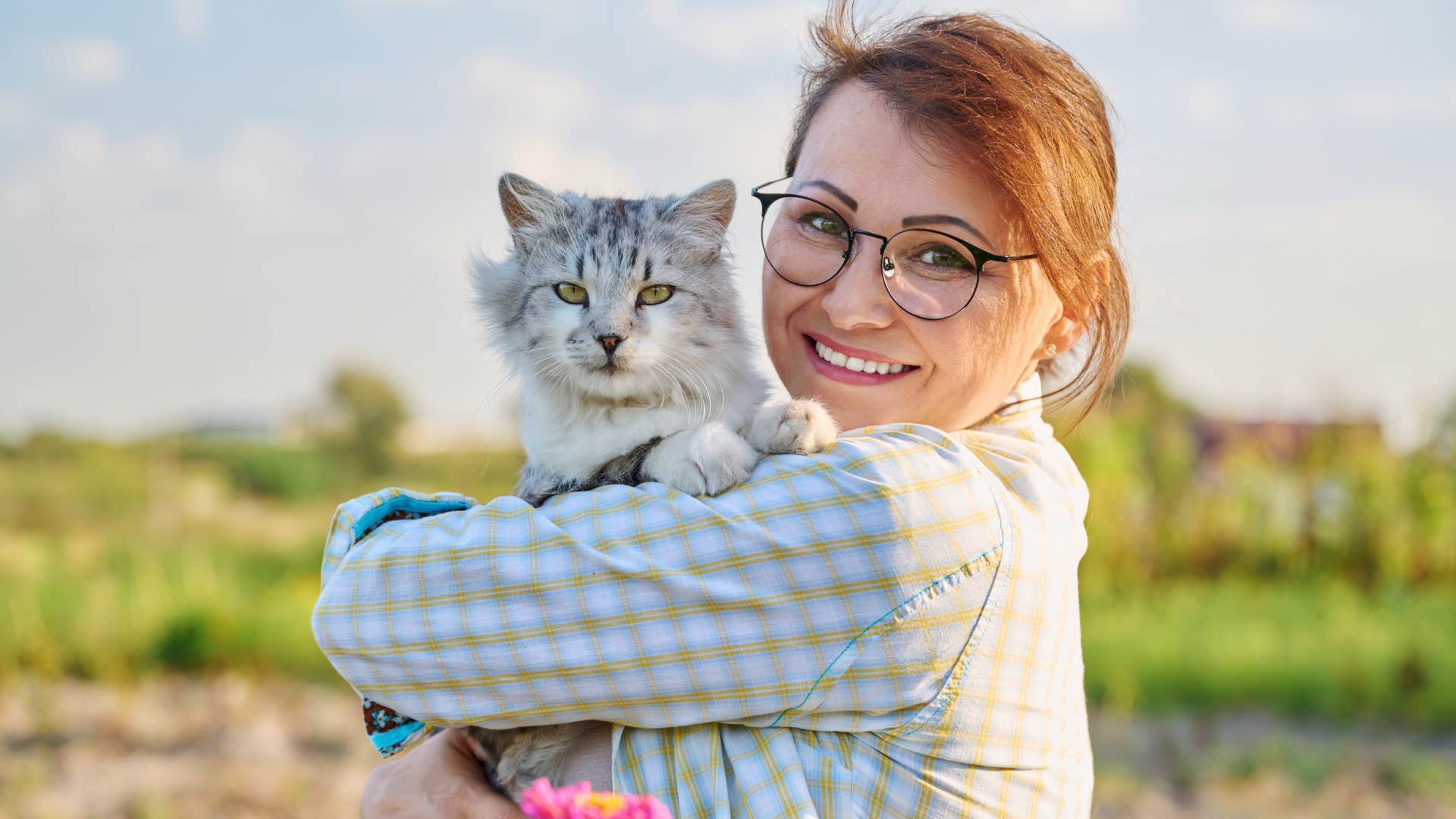 mom cares deeply for animals as a hobby 