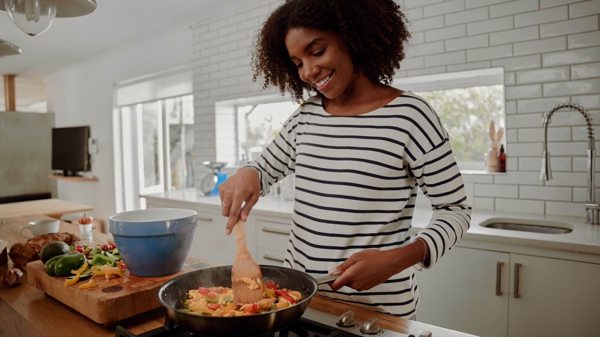 mom enjoys cooking and saving recipes as a hobby 