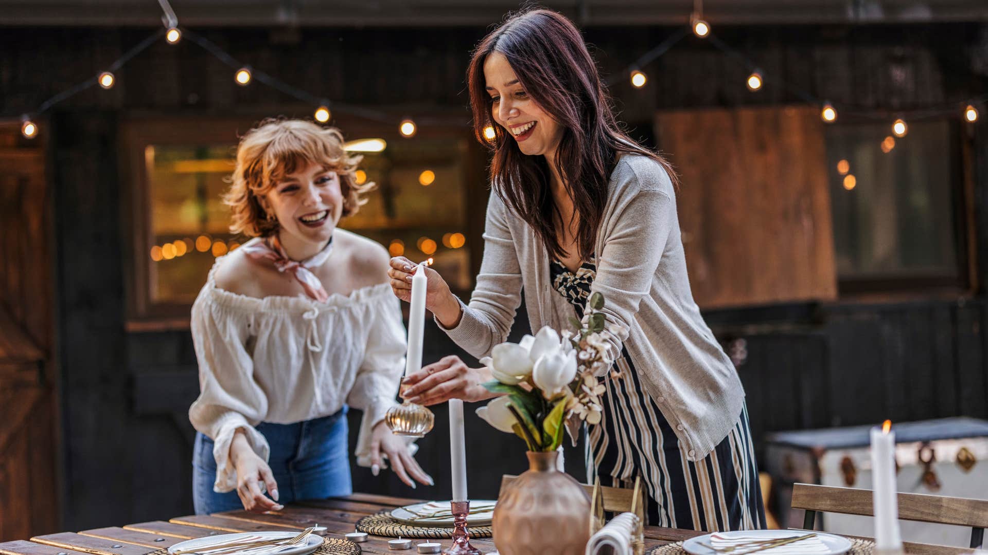 mom loves hosting and making people feel welcome as a hobby 