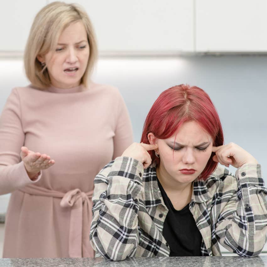 mom trying reverse gentle parenting