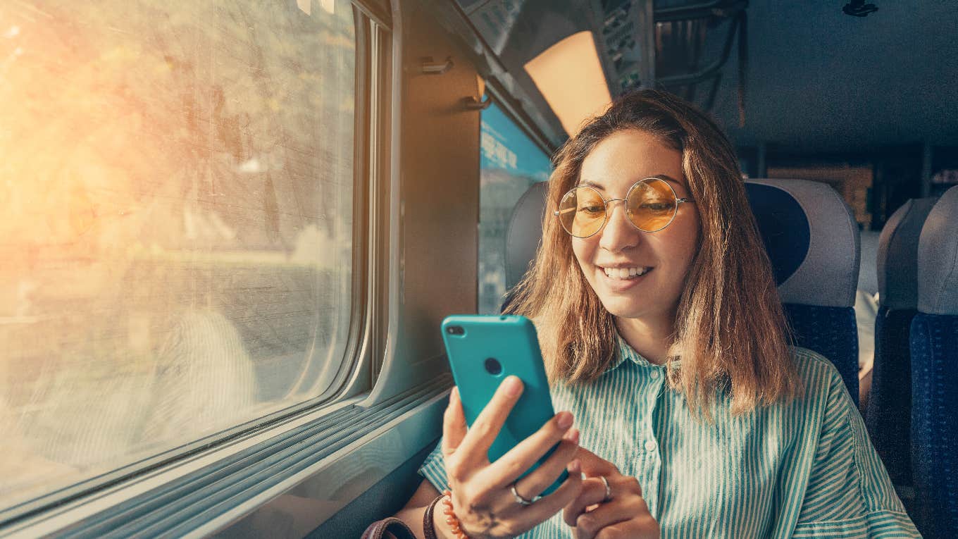 Floridian woman riding the train that kept her safe during hurricane season