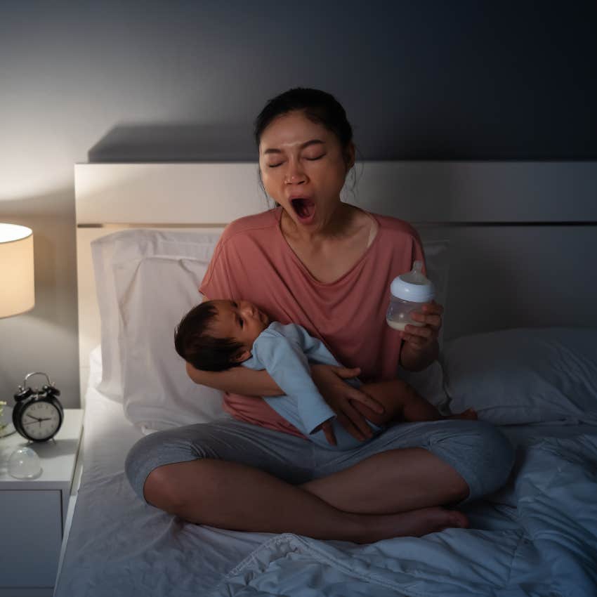 sleep deprived mother furious with woman who complained to landlord about noise