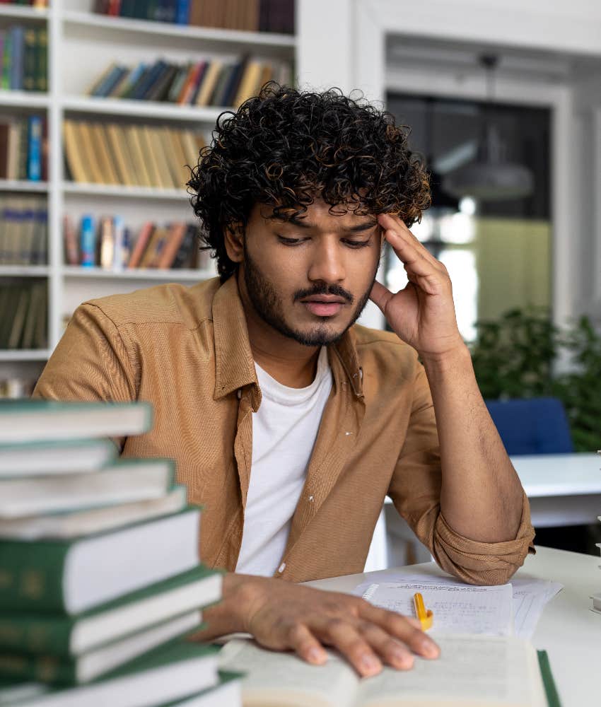 high school student with no motivation to study