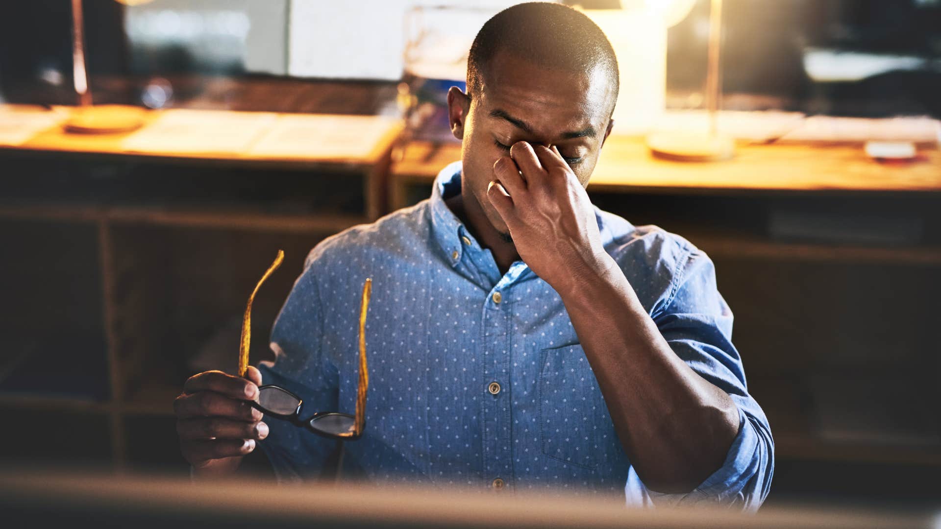 struggling man who hardly ever asks for help