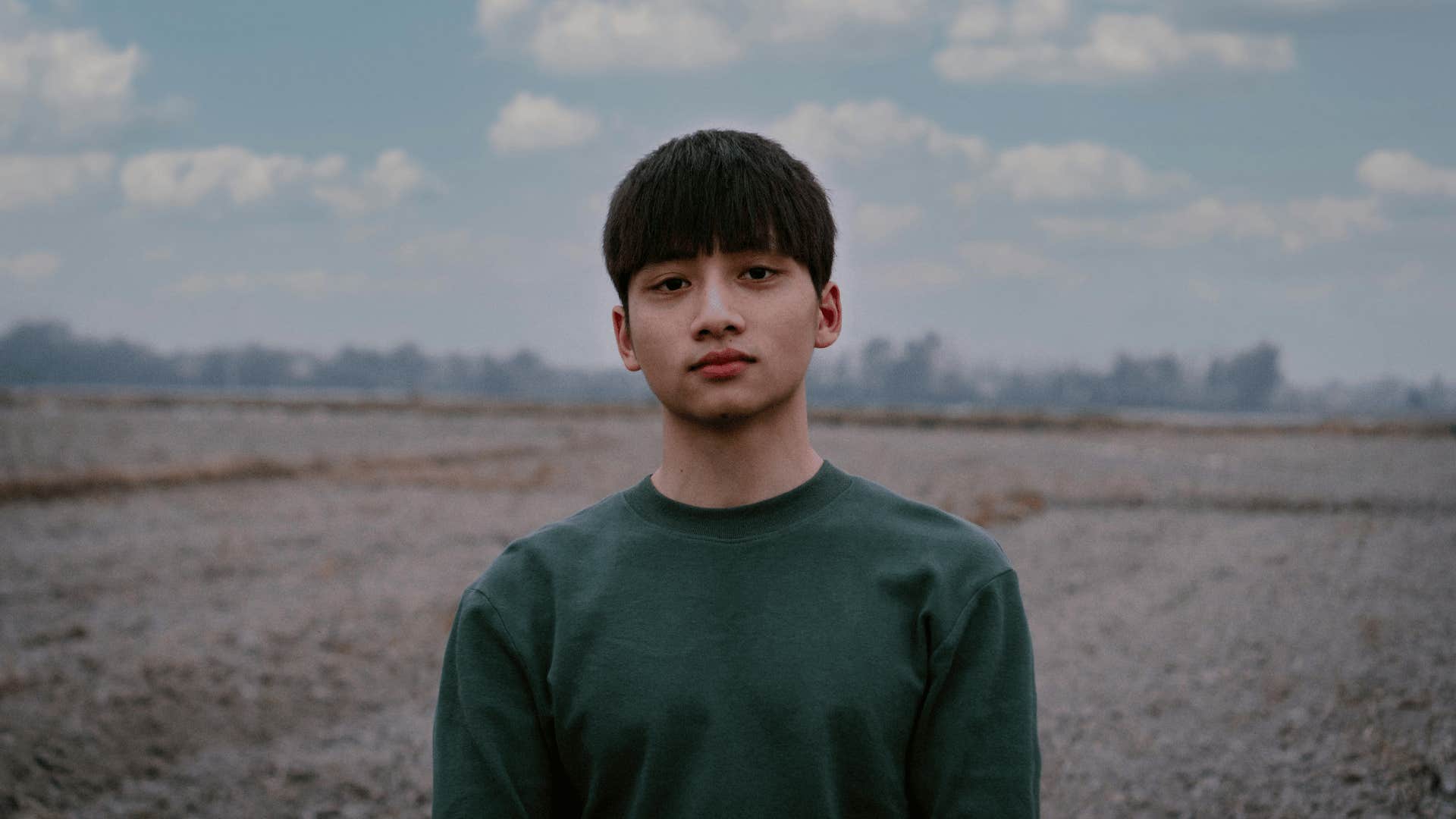 young man giving himself gentle reminder that he is only given what he can handle