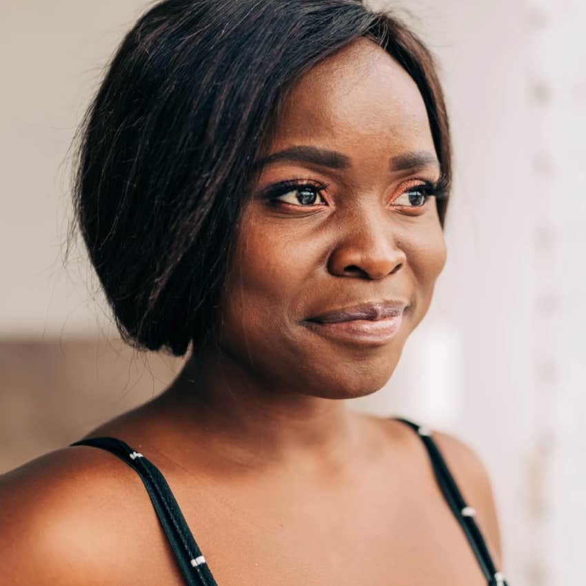 confident woman who believes she can do this