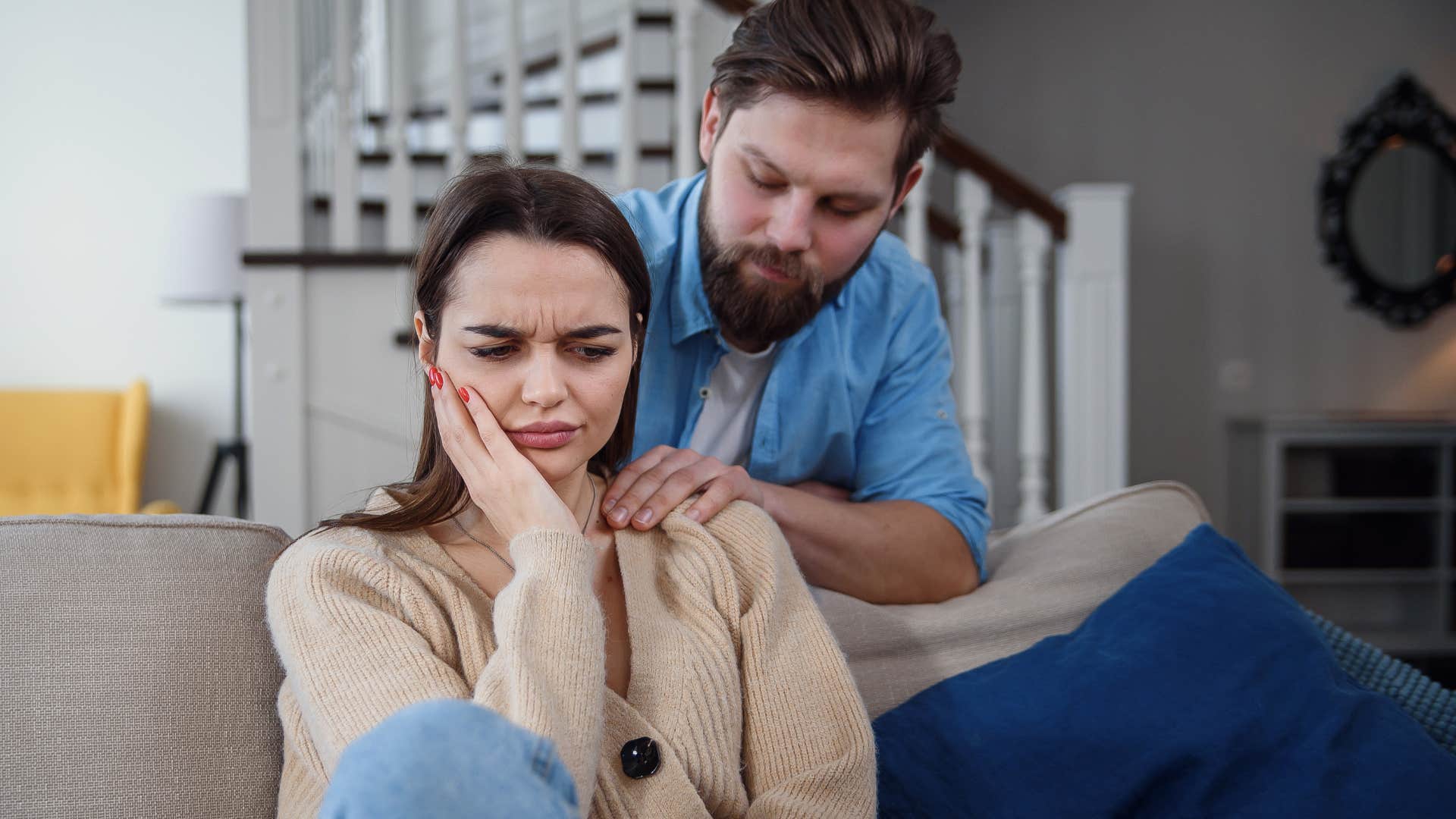 woman who needs a villain in her story as she expects history to repeat itself