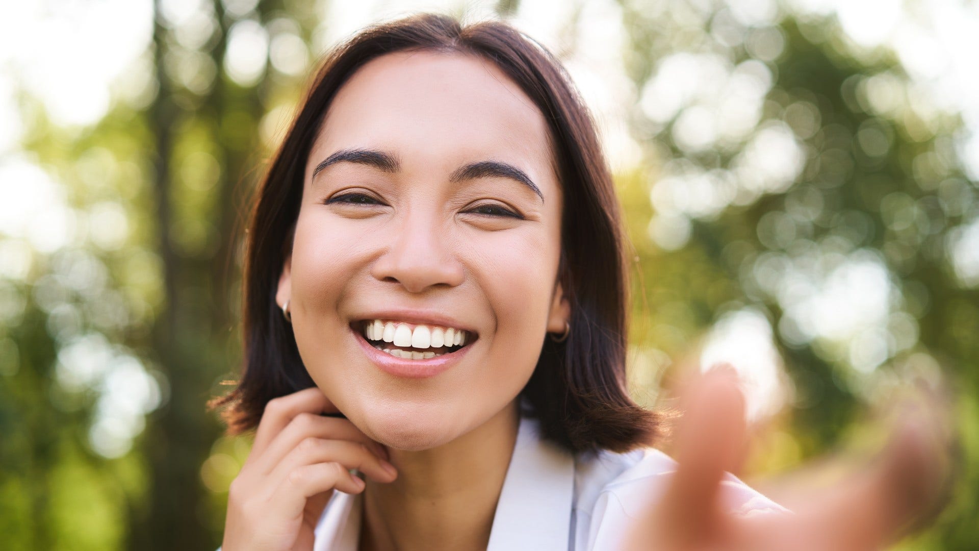 woman who rarely takes things personally as people's opinions of hers are none of her business