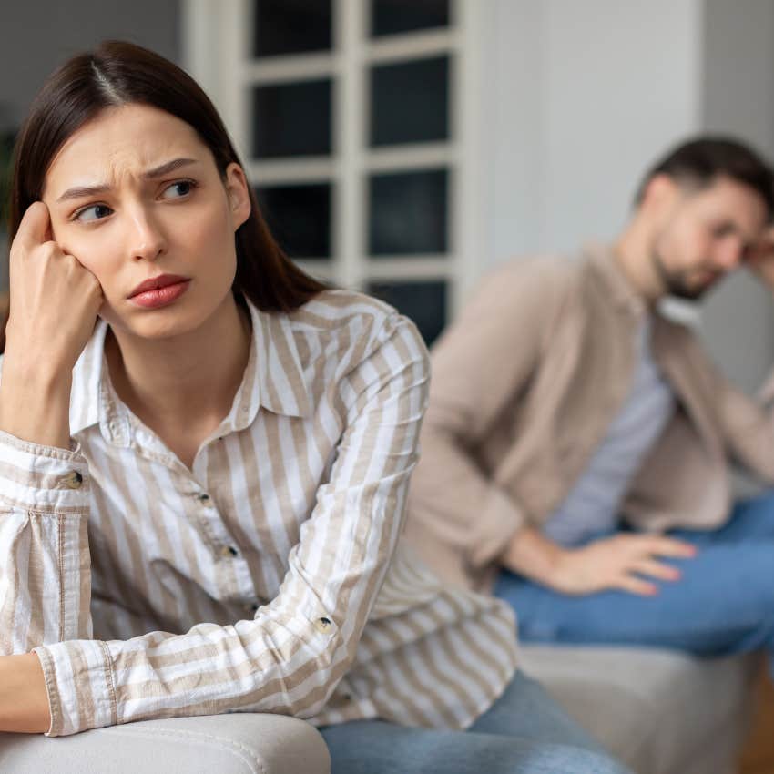 woman who settled just to feel chosen as she falls into the trap of hurt from insecurity from past will foretell her relationship future