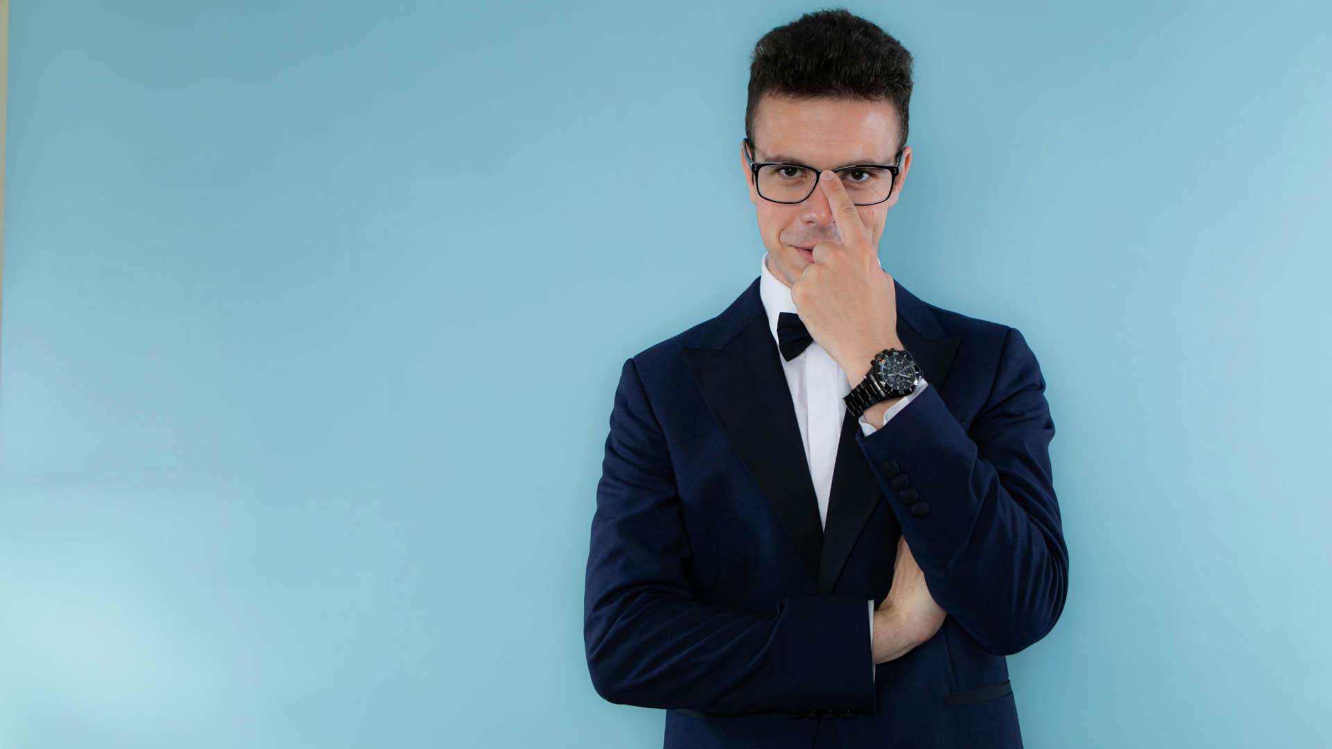 man who sounds brilliant by saying sagacious