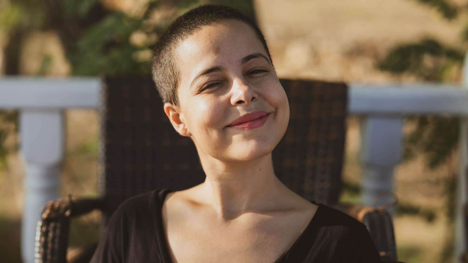 woman who doesnt sweat the small stuff