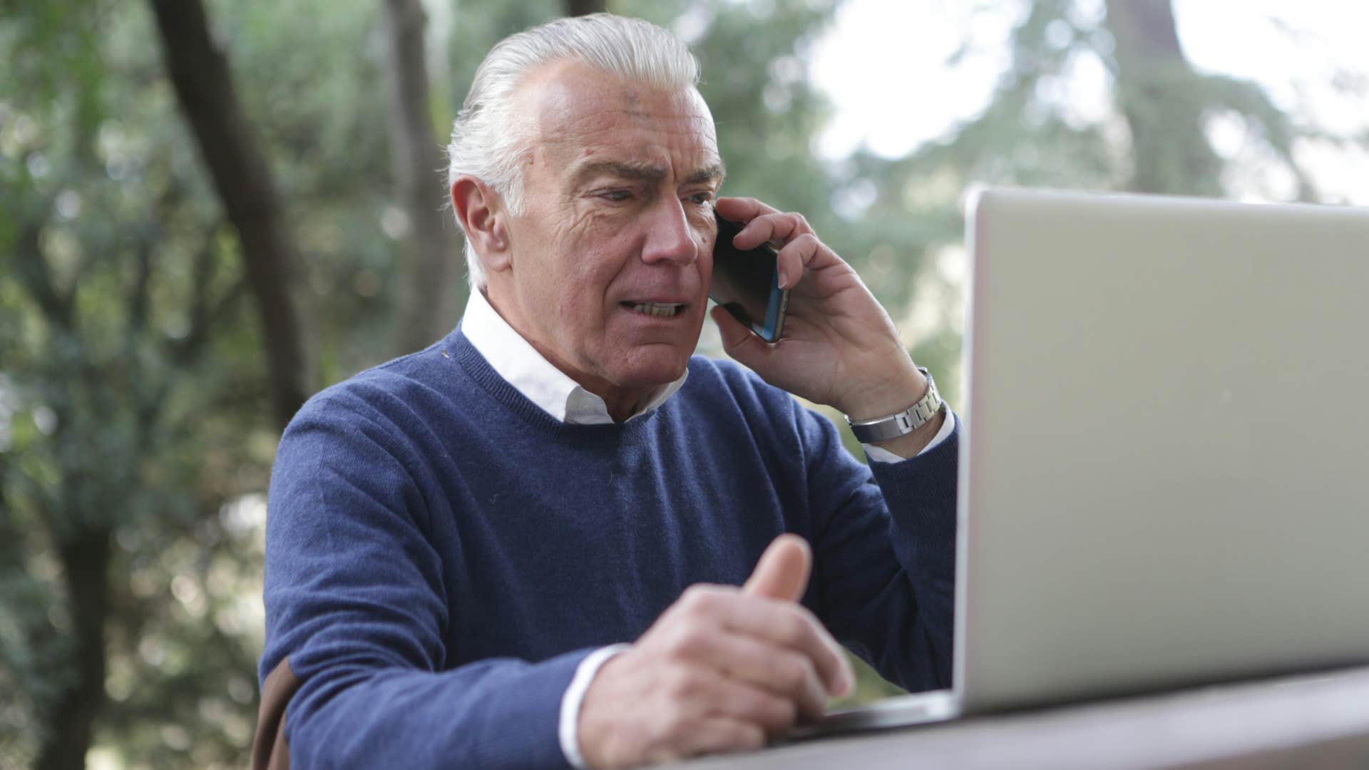 man who gets mentally overwhelmed fast