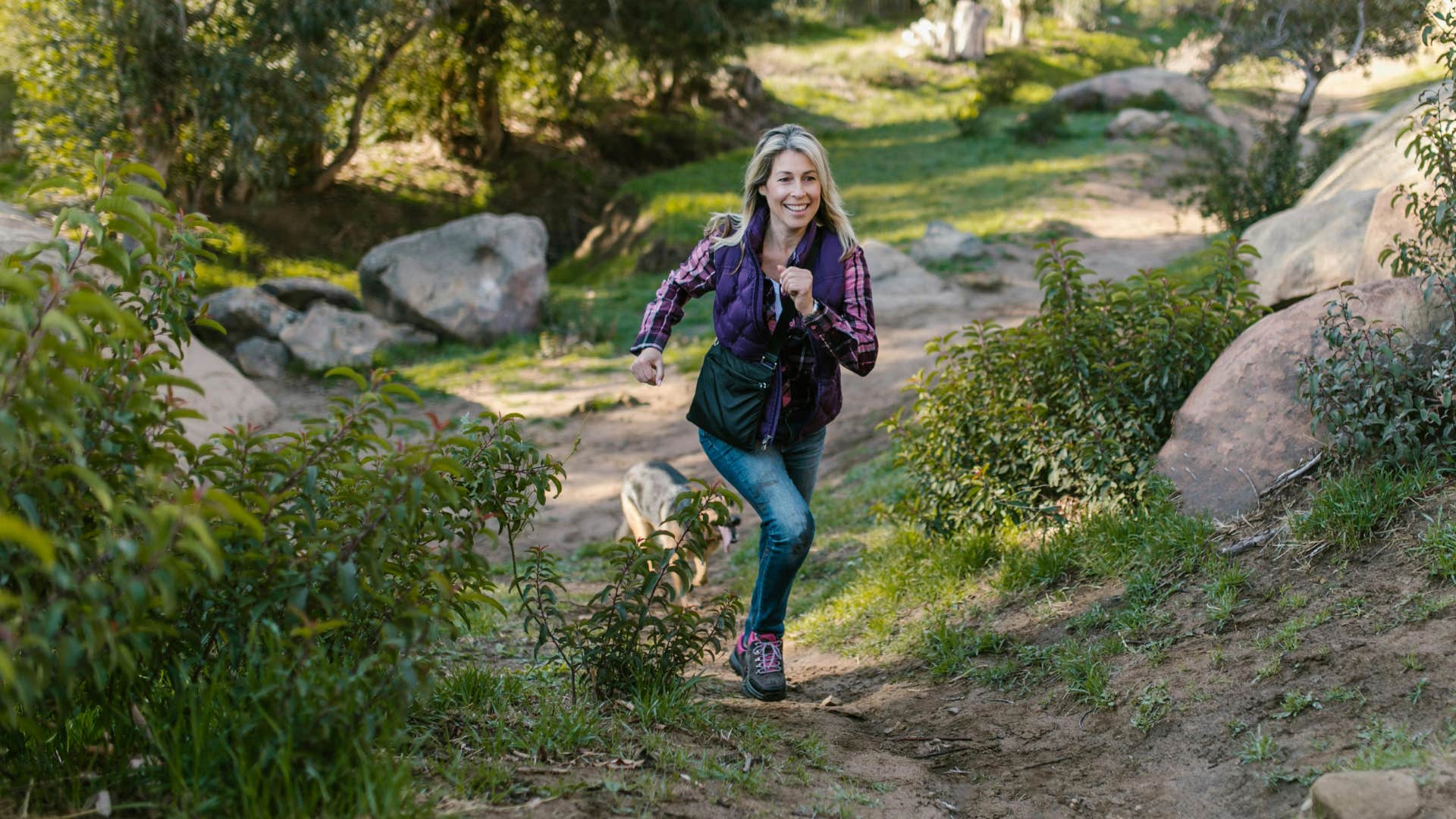 woman who lives in the moment