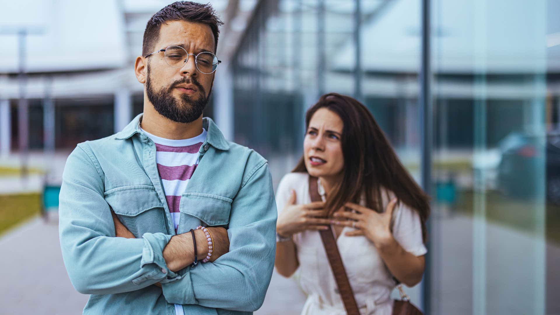 Woman saying she knew this would happen to her husband