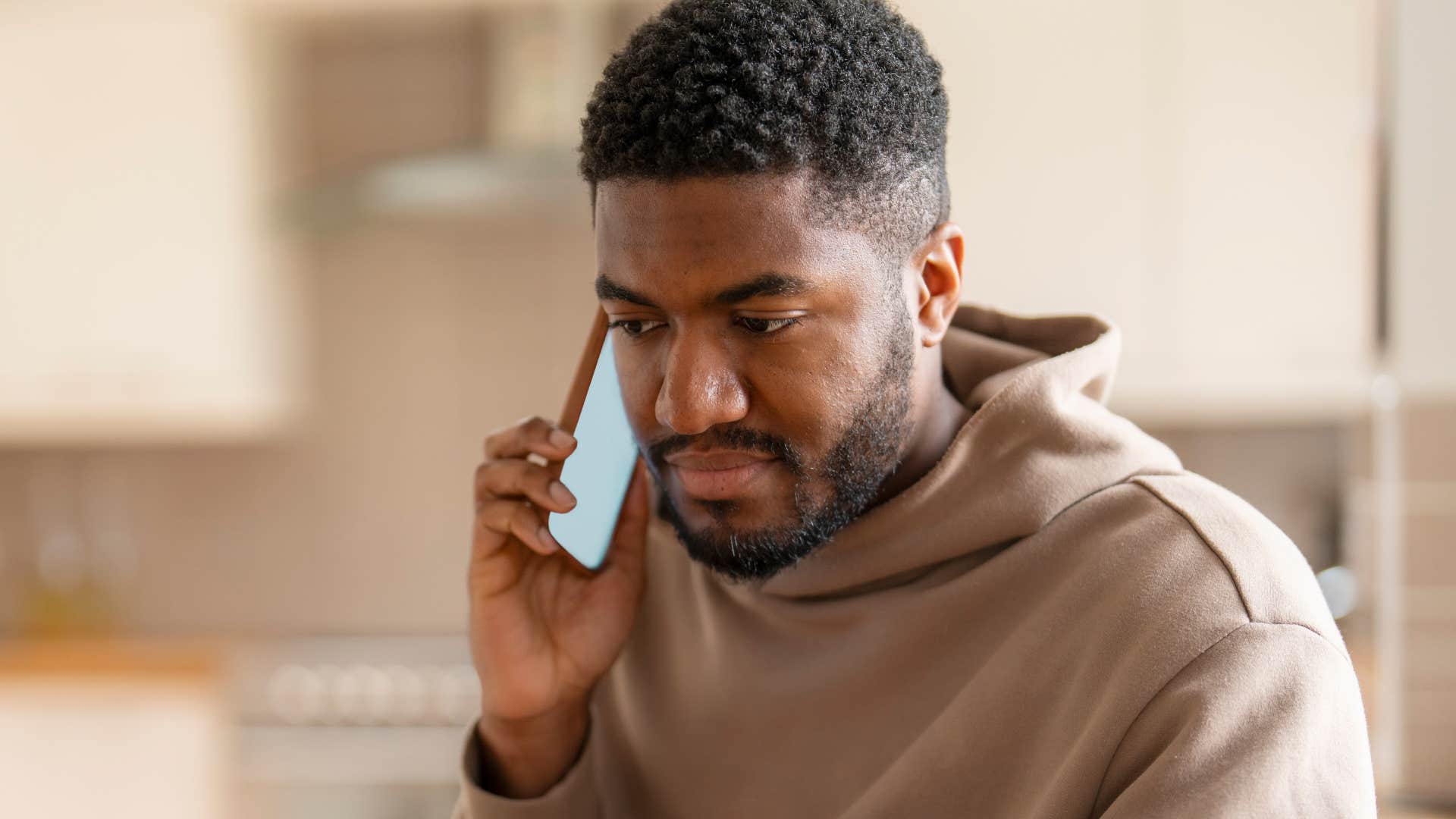 Man saying it's just logic on the phone