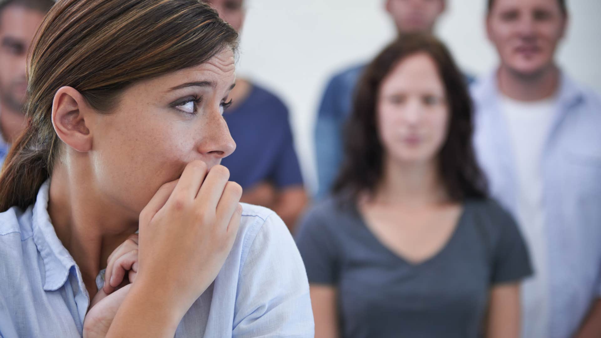 person with sociopathic tendencies as they run a smear campaign against woman