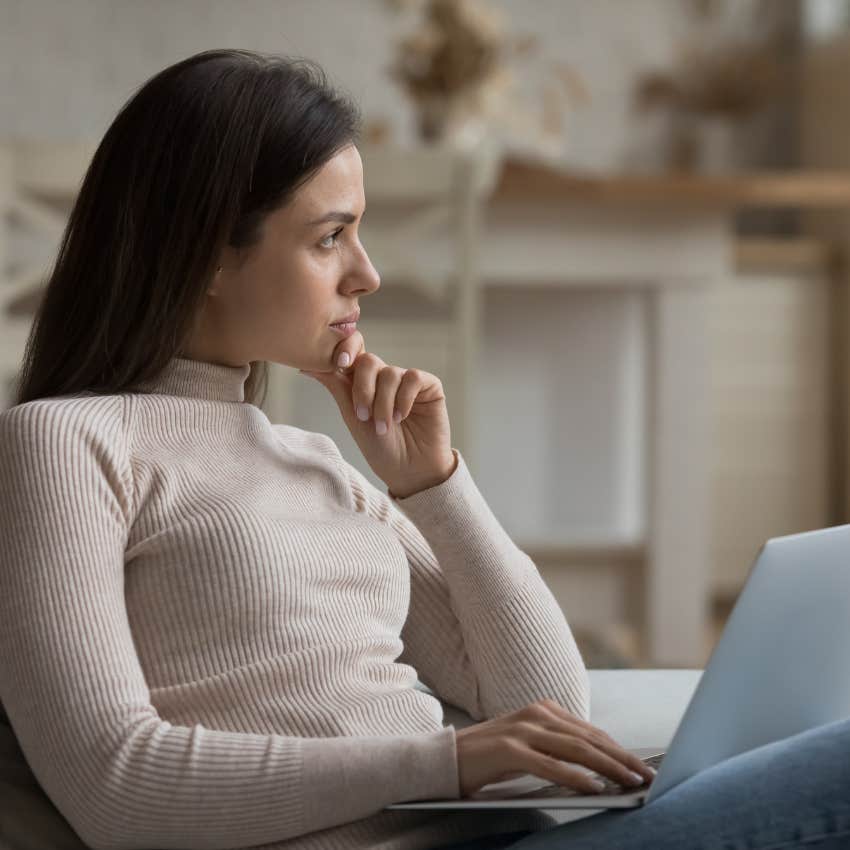 woman who doesn't know what she's doing asking herself the question what am i missing