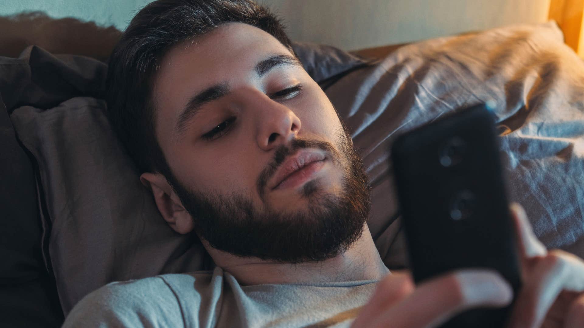 lazy gen z man whose phone is destroying his life