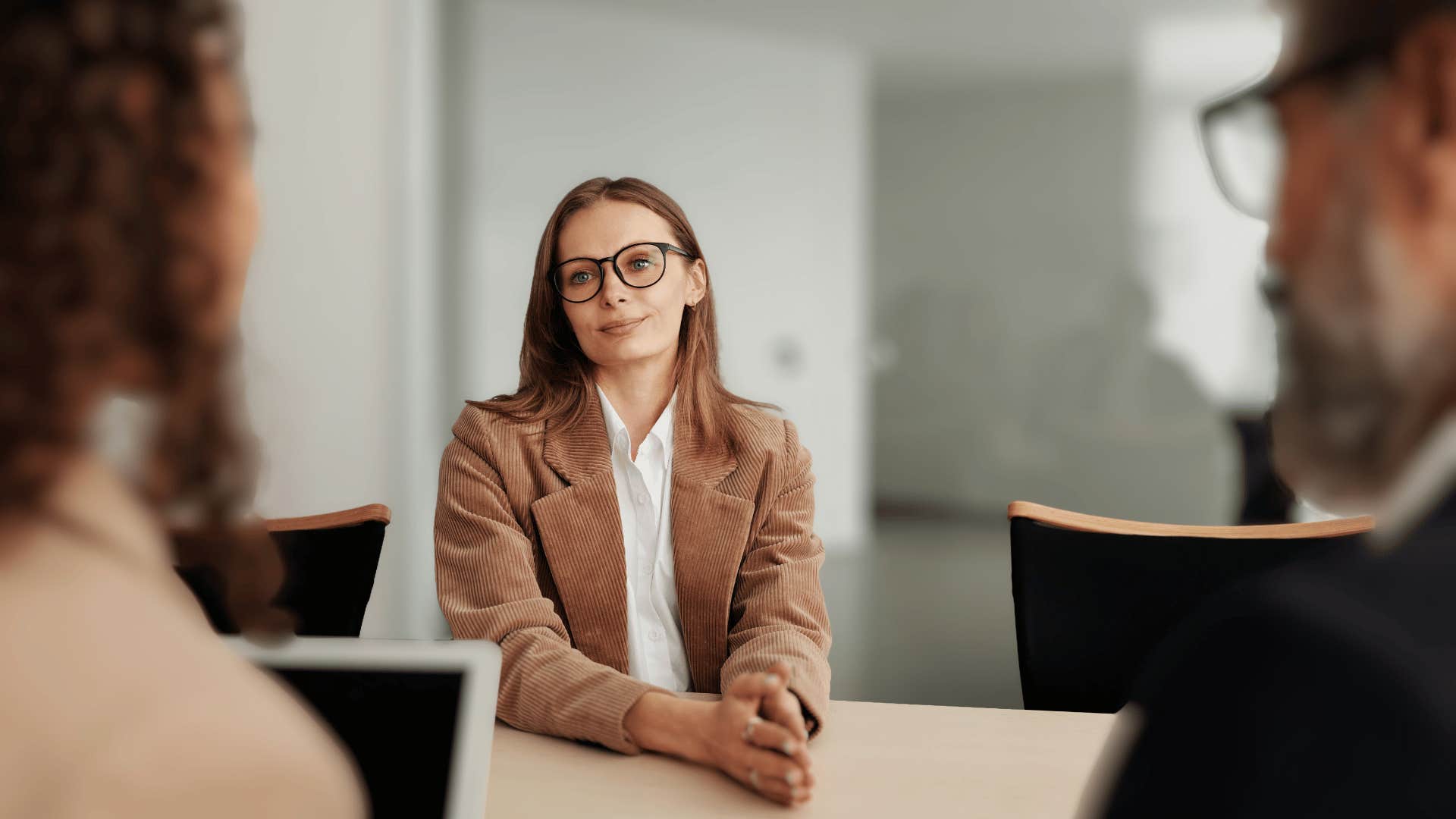 professional woman not taking criticism personally