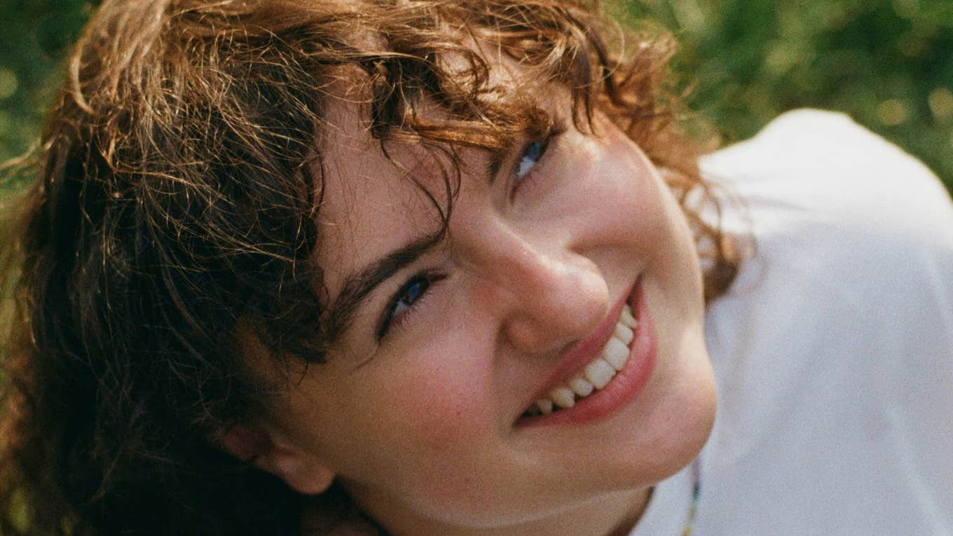 Woman has self-care habits to feel good.