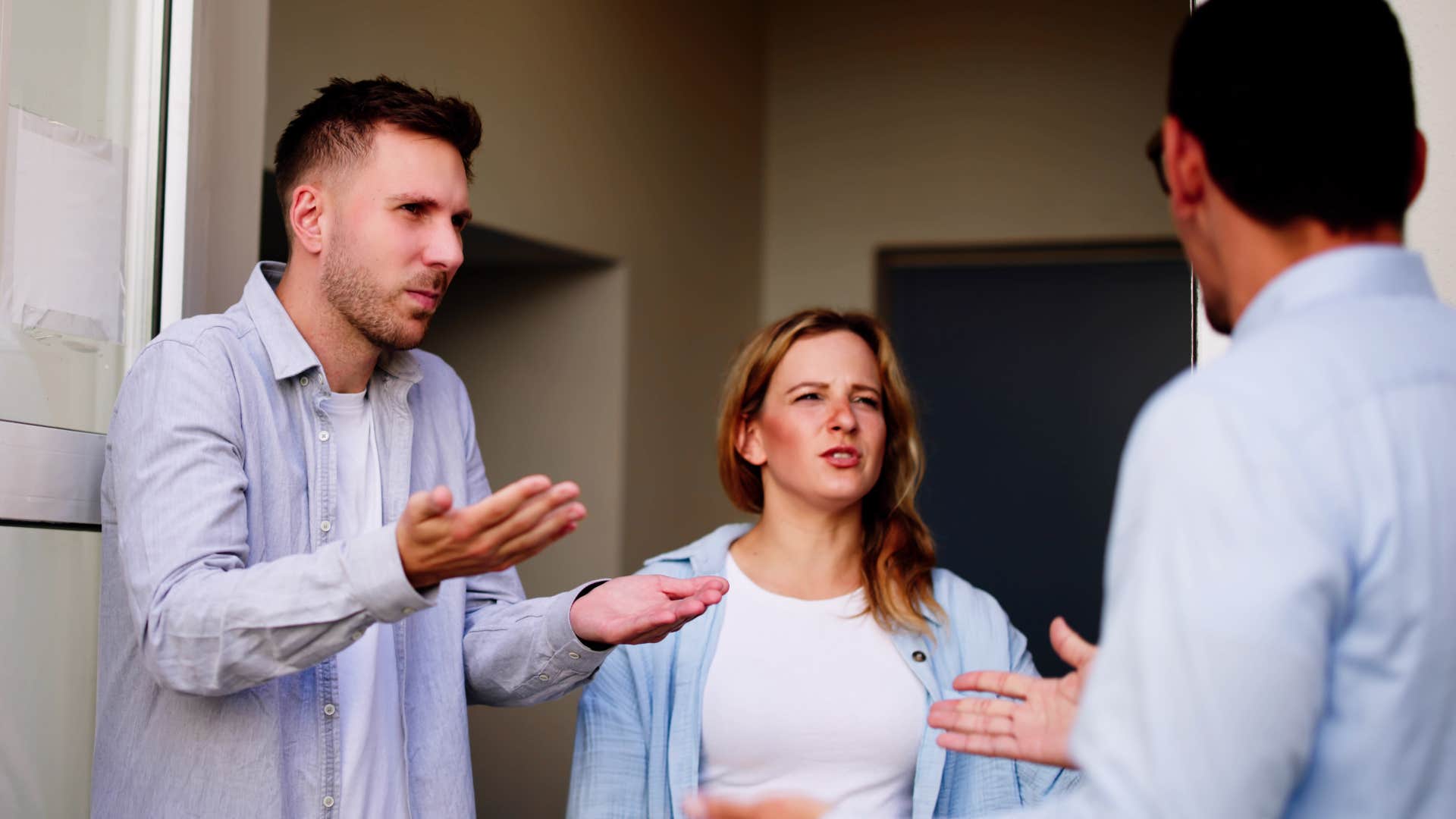 a needy woman goes to his friends for insight instead of asking him which drives her man away 