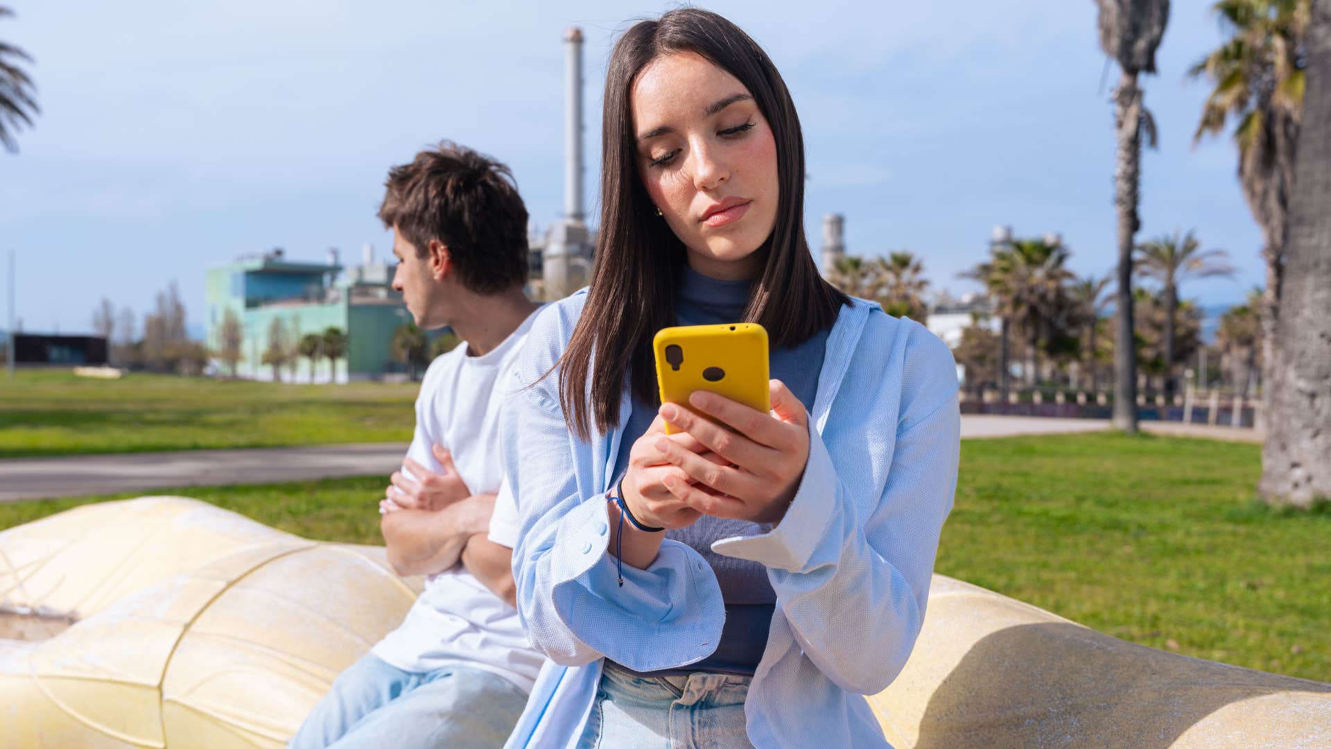 a needy woman calls and texts too often which drives her man away 